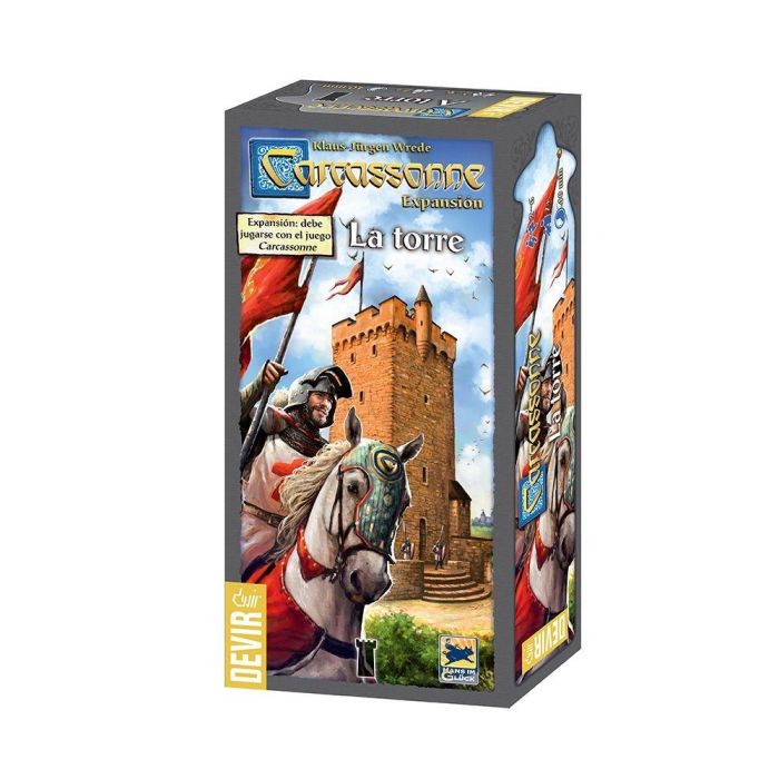 Devir Juego de Mesa Carcassonne La Torre - Expansión
