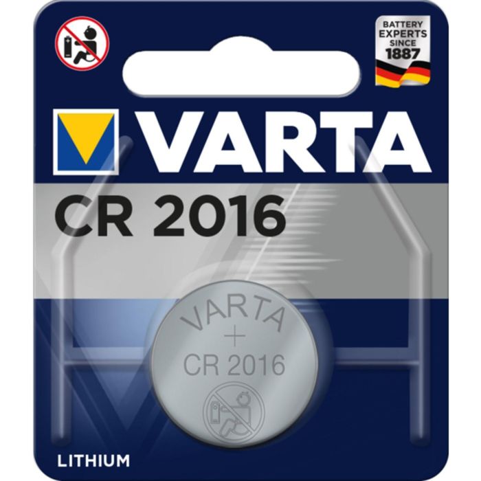 Varta 6016112401 Pila de Botón Litio CR2016 87mAh 1ud - Para electrónica