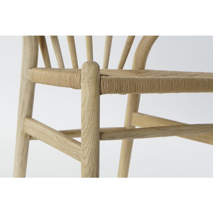 DKD Home Decor Silla Horeca Natural Olmo y Ratan 47 x 79 x 57 cm (2 Unidades) 3 DKD Home Decor Silla Horeca Natural Olmo y Ratan 47 x 79 x 57 cm (2 Unidades) 3