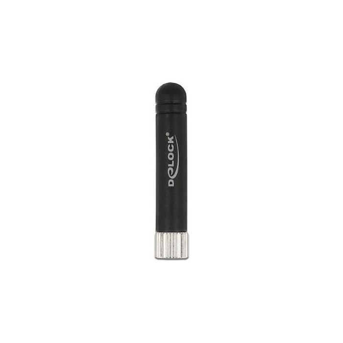 Delock Antena LPWAN 868MHz SMA Hembra 1.6dBi Omnidireccional Fija, Polarización Vertical, para Interior/Exterior, Negro 2
