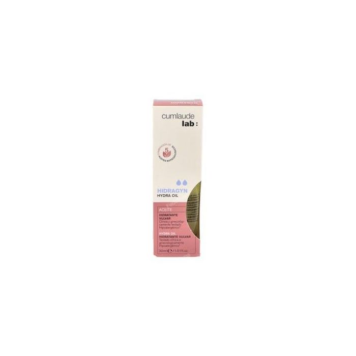 Cumlaude Lab HYDRA OIL Aceite Hidratante Vulvar 30 ml | Calma, Regenera, Hipoalergénico | Para Piel Sensible y Zona Íntima Femenina