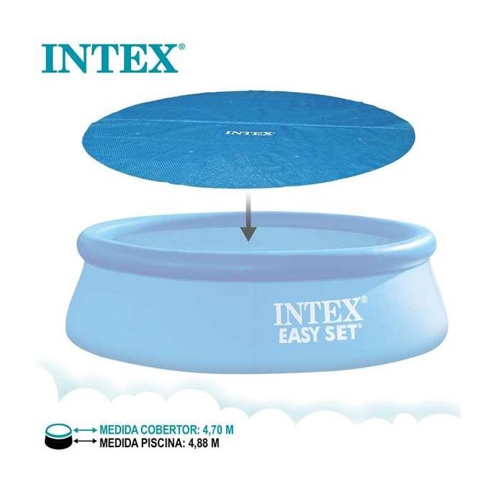 Cubrepiscinas Intex 28014 Redondo Solar Ø 488 cm 4