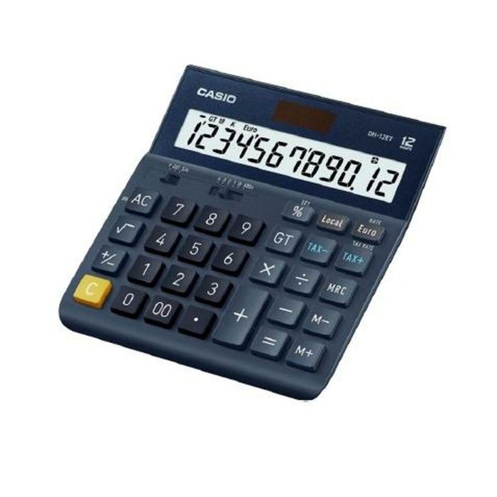 Calculadora Casio DH-12ET Negro (10 Unidades) 1 Calculadora Casio DH-12ET Negro (10 Unidades) 1