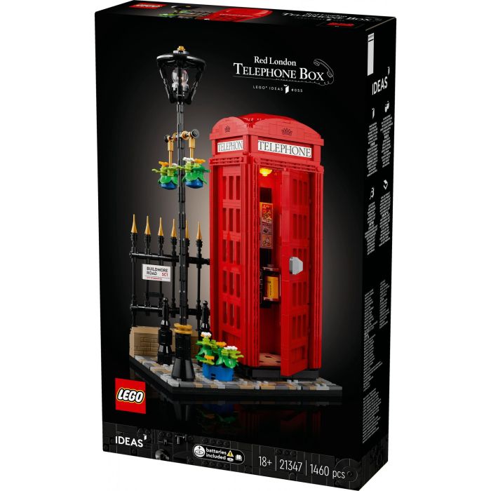 LEGO 21347 Cabina Telefónica de Londres - Decoración del hogar para anglófilos | Set de Construcción para Adultos 6