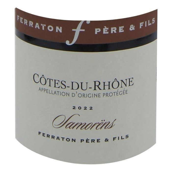 Domaine Ferraton Cuvée Samorëns 2022 Côtes du Rhône - Vino tinto del Valle del Ródano 1