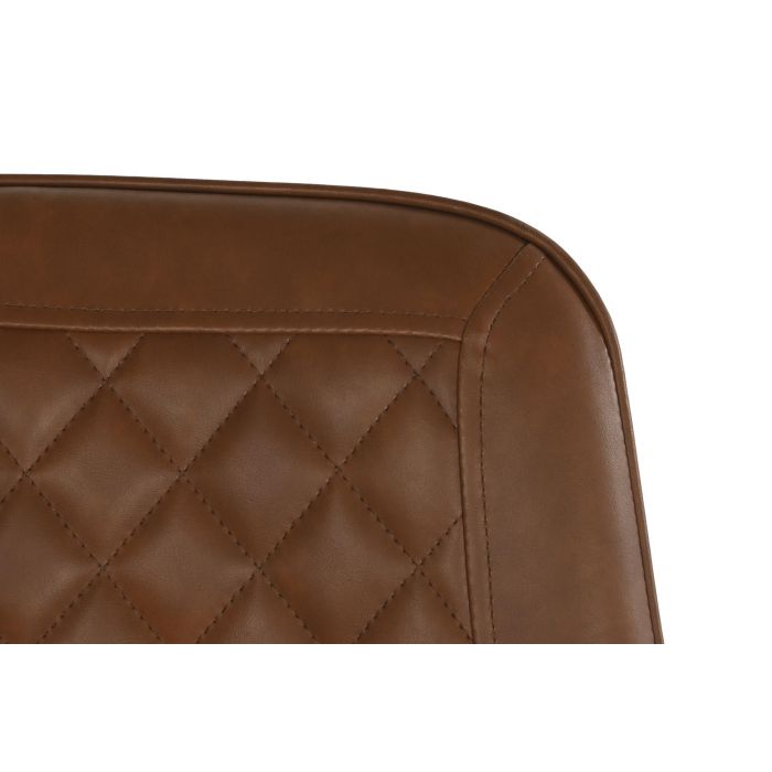 DKD Home Decor Silla Vintage Camel 52 x 85 x 48 cm (4 Unidades) 4