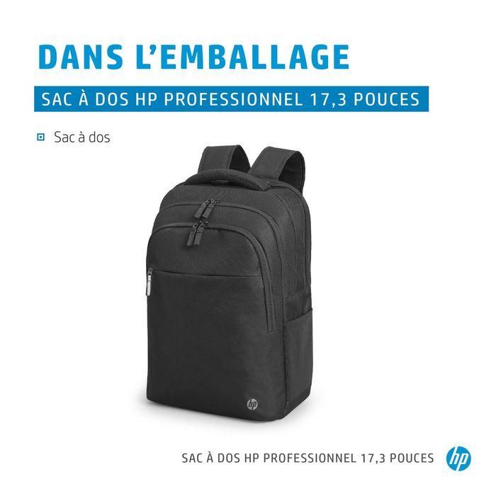 HP Mochila Professional 17.3 Pulgadas con Protección RFID, Sostenible, para Portátil 7