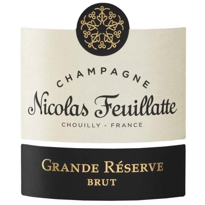 Champaña Nicolas Feuillatte Grande Réserve Brut 37,5cl 1