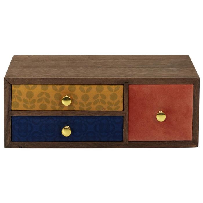 Home Deco Factory Cajonera con 3 Cajones Medidas 30x10,5x11 cm 2