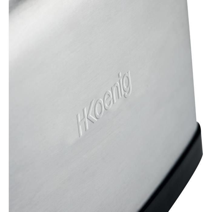 Tostadora de dos rebanadas - HKoeNIG - TOS7 - 850 W - Acero inoxidable 4