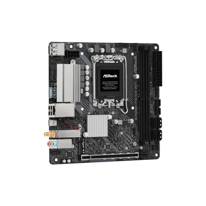 Asrock B760M-ITX/D4 WiFi Intel B760 LGA 1700 mini ITX 3