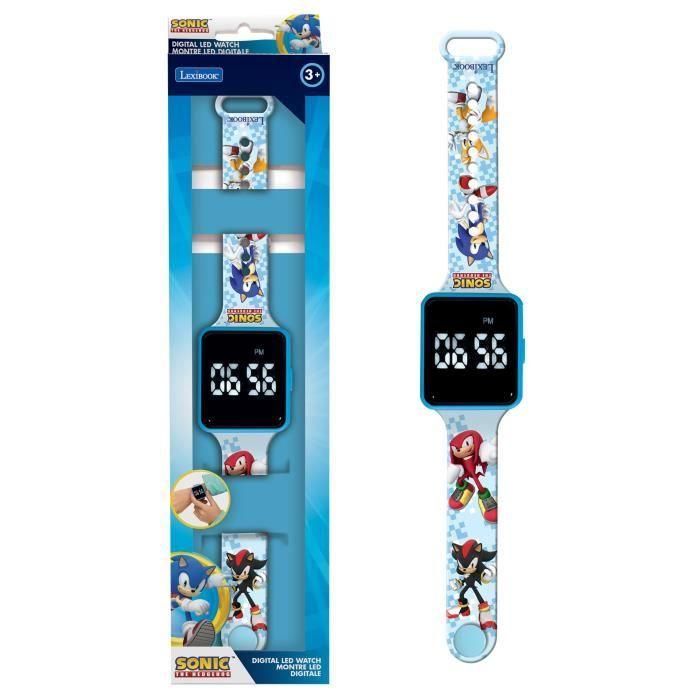 Lexibook - Sonic - Reloj LED conectado - Pulsera ajustable