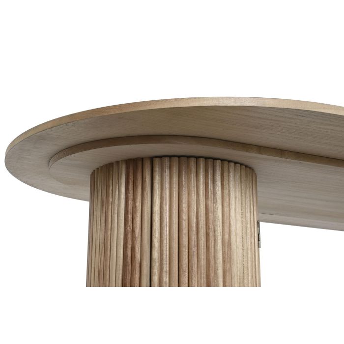 Mesa Ovalada Comedor Balines DKD Home Decor Natural 90 x 75 x 180 cm 6 Mesa Ovalada Comedor Balines DKD Home Decor Natural 90 x 75 x 180 cm 6
