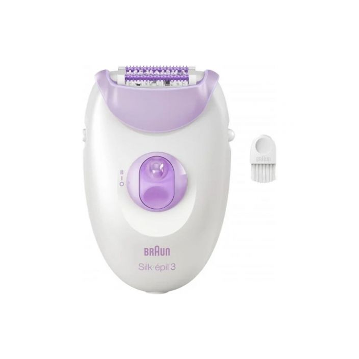 Braun SE3-000 Depiladora Eléctrica Silk-épil 3 / Series 3 con 20 Pinzas MicroGrip, Luz Integrada y Cabezal de Masaje, Modelo SE3-000 Braun SE3-000 Depiladora Eléctrica Silk-épil 3 / Series 3 con 20 Pinzas MicroGrip, Luz Integrada y Cabezal de Masaje, Modelo SE3-000