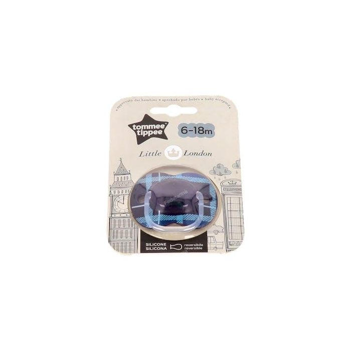 Tommee Tippee Chupete Little London Sili Redon 6-18 M 1 Un N