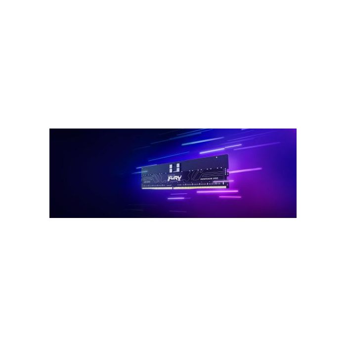 Kingston KF564R32RB-32 FURY Renegade Pro Módulo de Memoria DDR5 32GB 6400MT/s ECC Registered, Compatible con Intel XMP 3.0 y AMD EXPO 8