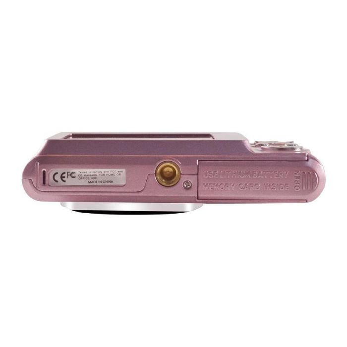 AgfaPhoto DC5200 Cámara Compacta Digital Rosa de 21 MP, 2.4" LCD, Zoom Digital 8x, HD 720p, Grabación de Vídeo