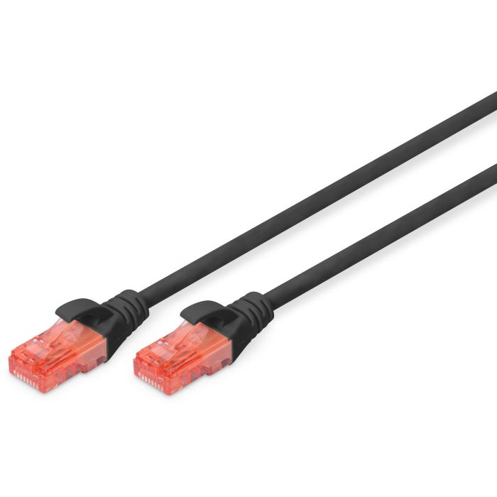 Digitus Cable de Red RJ45 U/UTP Cat6 3.00m Negro