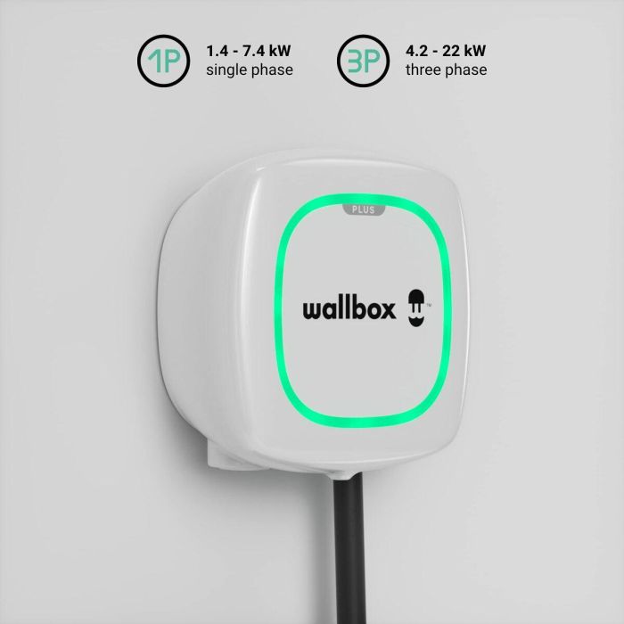 Cargador de Baterías Wallbox Pulsar Plus 7.4W T2 2 Cargador de Baterías Wallbox Pulsar Plus 7.4W T2 2
