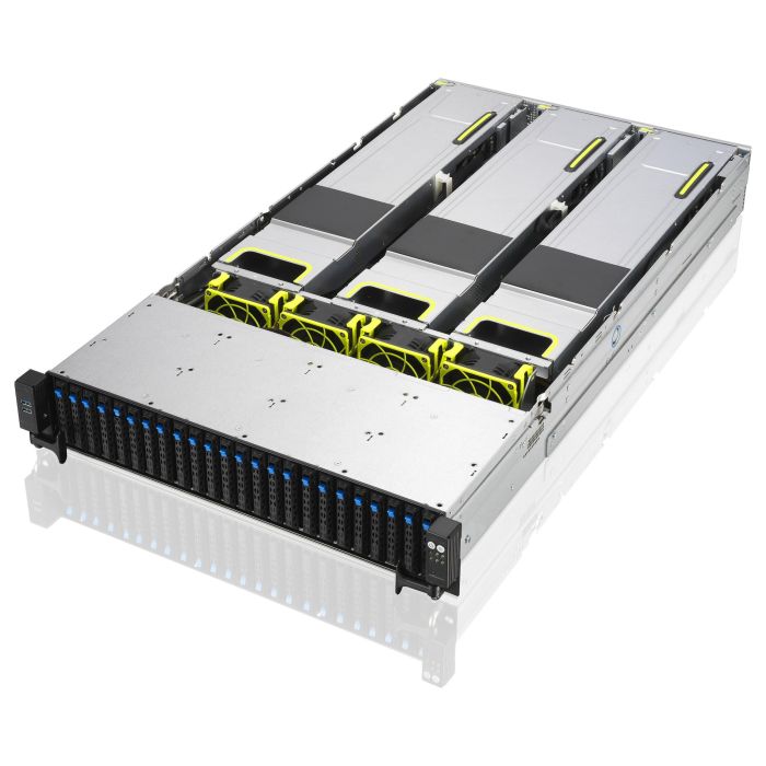 ASUS RS720A-E11-RS24U Barebone Servidor Rack 2U 24 Bahías 2.5'' 10G GPU