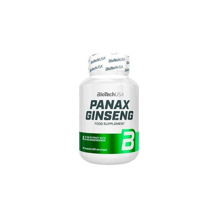 BIOTECHUSA Panax Ginseng 60 Capsulas