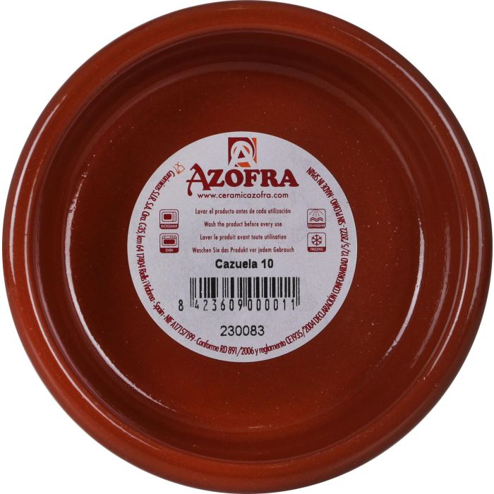 Cazuela vitro Azofra 10 cm (24 Unidades) 2 Cazuela vitro Azofra 10 cm (24 Unidades) 2