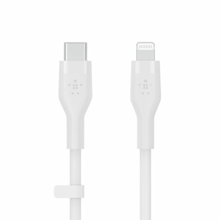 Cable USB-C a Lightning Belkin CAA009BT2MWH 2 m Blanco