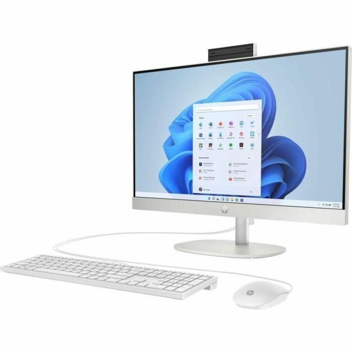 HP 24-cr0069nf PC todo en uno de 23.8 pulgadas FHD, Core i3-N300, 8GB RAM, 512GB SSD, con Windows 11 y Teclado y Ratón 4
