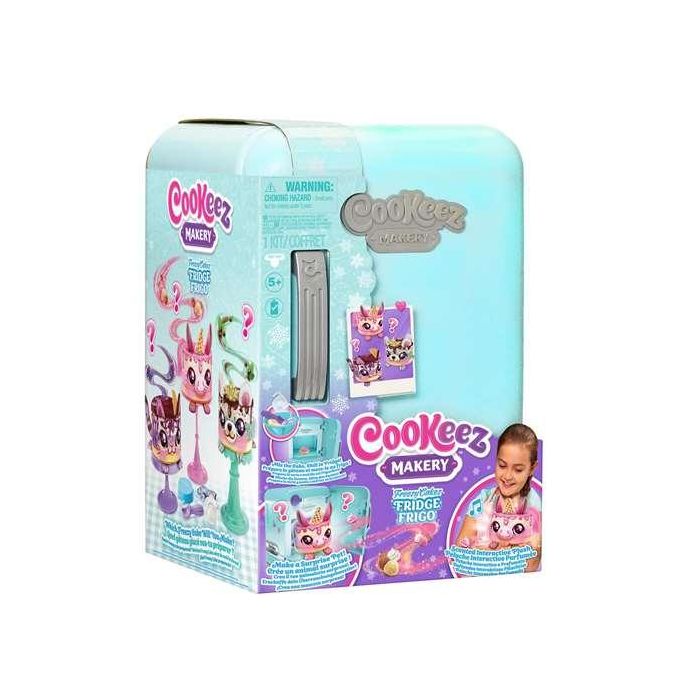 Frigorifico mágico cookeez.mete la masa en la nevera y al sacarla se habrá convertido en un peluche interactivo, perfumado y que tiembla de frío 29.80x21x20 cm 1
