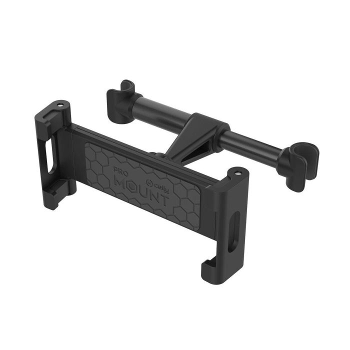 Soporte para Tablet Celly MOUNTBACKTABBK Negro Plástico Soporte para Tablet Celly MOUNTBACKTABBK Negro Plástico