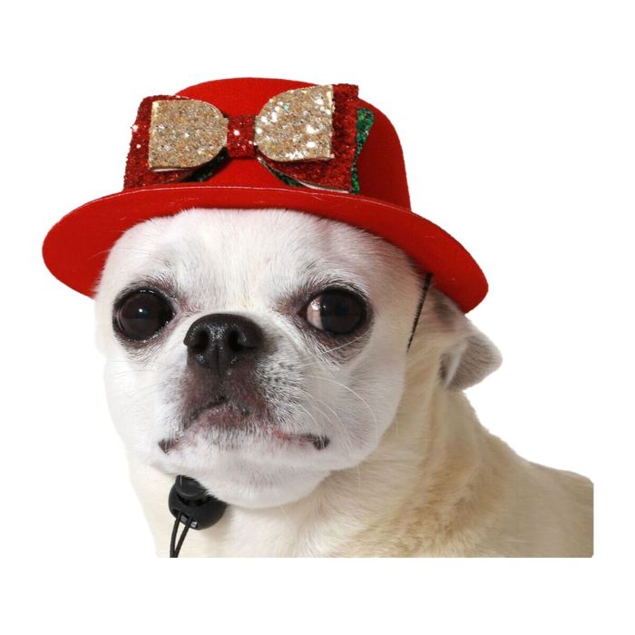 Disfraz para Perro Rojo Gorro 0 Disfraz para Perro Rojo Gorro 0
