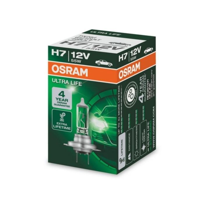 Bombilla para Automóvil Osram 64210ULT-01B H7 12V 55W 1 Bombilla para Automóvil Osram 64210ULT-01B H7 12V 55W 1