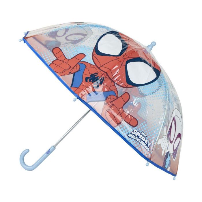 Cerdá Paraguas Spidey (Spider-Man) Burbuja Manual 45 cm, para Niños de 2 a 8 Años, Color Rojo Cerdá Paraguas Spidey (Spider-Man) Burbuja Manual 45 cm, para Niños de 2 a 8 Años, Color Rojo