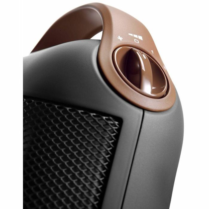 Delonghi HFX30C18 Calentador de Ventilador Cerámico 1800W, 2 Potencias, Función Verano, Termostato, Antivuelco, Gris 1 Delonghi HFX30C18 Calentador de Ventilador Cerámico 1800W, 2 Potencias, Función Verano, Termostato, Antivuelco, Gris 1