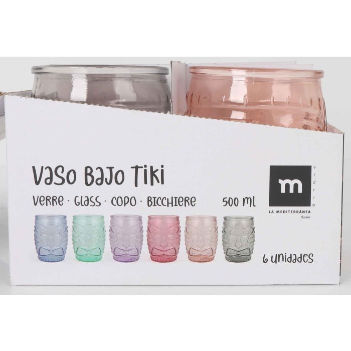 Vaso Bajo Tiki 500 ml - La Mediterranea (24 Unidades) 2 Vaso Bajo Tiki 500 ml - La Mediterranea (24 Unidades) 2
