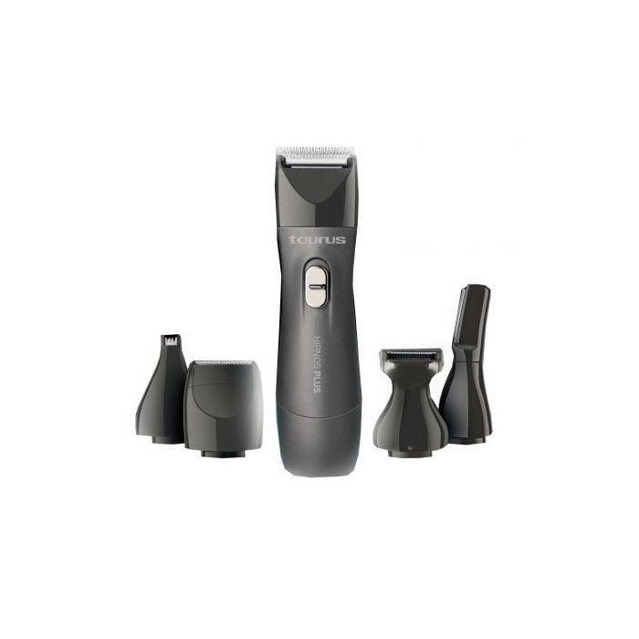KIT AFEITADO MASCULINO TAURUS HIPNOS PLUS - CUCHILLAS ACERO - 5 CABEZALES INTERCAMBIABLES PARA NUCA Y CARA - PILA 3V NO INCLUIDA 0 KIT AFEITADO MASCULINO TAURUS HIPNOS PLUS - CUCHILLAS ACERO - 5 CABEZALES INTERCAMBIABLES PARA NUCA Y CARA - PILA 3V NO INCLUIDA 0