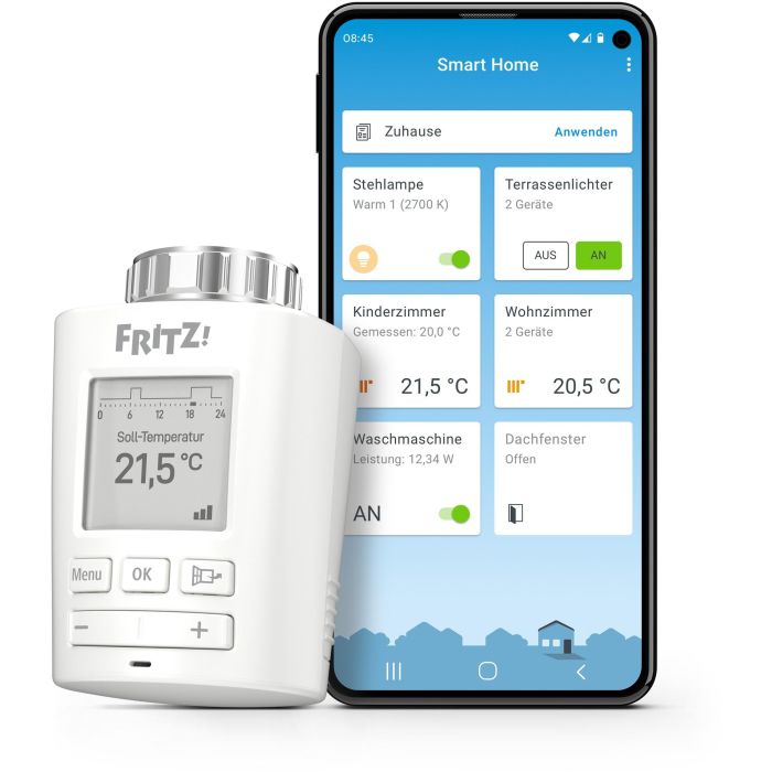 AVM FRITZ!DECT 301 Weiß Thermostat 4 AVM FRITZ!DECT 301 Weiß Thermostat 4