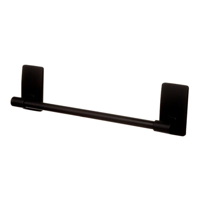 Barra toallero, negro mate, 299 x 77 x 47 mm, 1 ud + 4 tiras, máx 1,3 kg 0 Barra toallero, negro mate, 299 x 77 x 47 mm, 1 ud + 4 tiras, máx 1,3 kg 0