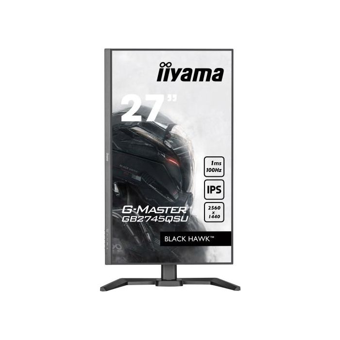 iiyama G-MASTER GB2745QSU-B1 pantalla para PC 68,6 cm (27") 2560 x 1440 Pixeles 2K Ultra HD LED Negro 1