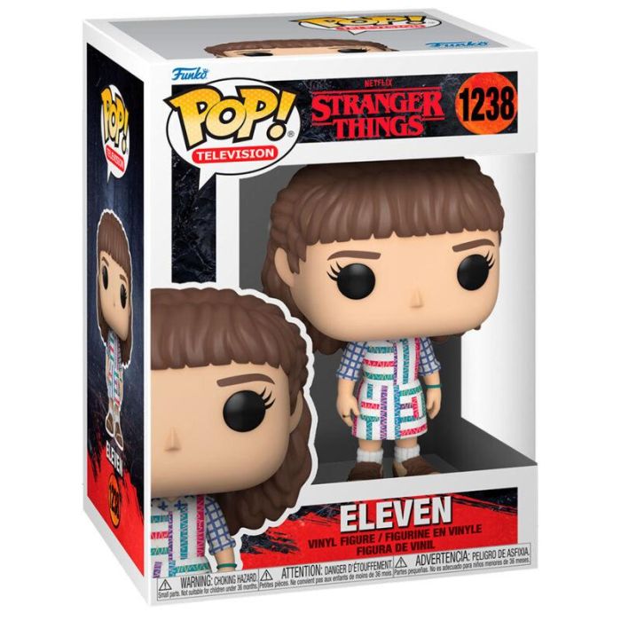 Funko Pop Series Tv Stranger Things Eleven Temporada 4 Figura de Vinilo 9 cm 1