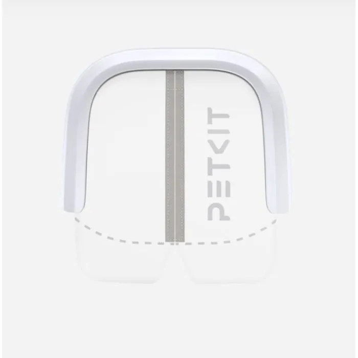 Petkit Cortina Magnética 2.0 AAATF85277 para Areneros PU RAMAX y Purobot Max, Color Blanco