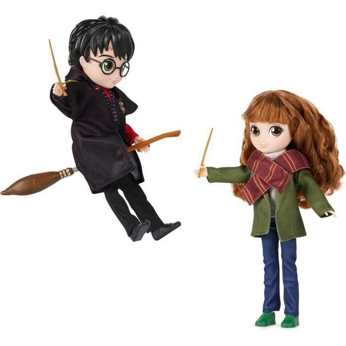 Wizarding World - Caja de muñecas Deluxe 20cm HARRY & HERMIONE 1