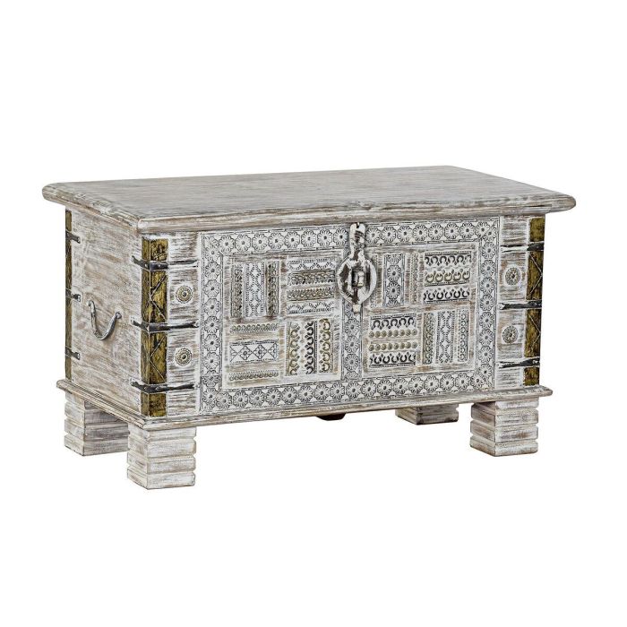 Baúl DKD Home Decor Metal Madera de mango 80 x 40 x 45 cm 0 Baúl DKD Home Decor Metal Madera de mango 80 x 40 x 45 cm 0