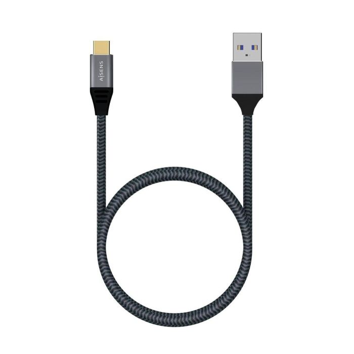 AISENS - CABLE USB 3.1 GEN2 ALUMINIO 10GBPS 3A, TIPO USB-C/M-A/M, GRIS, 1.0M 4 AISENS - CABLE USB 3.1 GEN2 ALUMINIO 10GBPS 3A, TIPO USB-C/M-A/M, GRIS, 1.0M 4