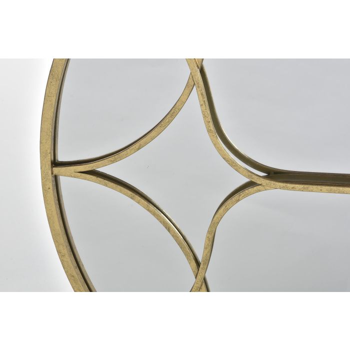 DKD Home Decor Espejo Árabe Dorado de Metal - 80 x 80 cm 1 DKD Home Decor Espejo Árabe Dorado de Metal - 80 x 80 cm 1