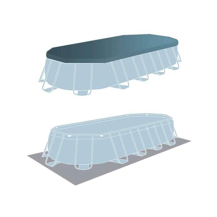 Piscina prism frame oval 610x305x122 cm(c/bomba f 3 Piscina prism frame oval 610x305x122 cm(c/bomba f 3