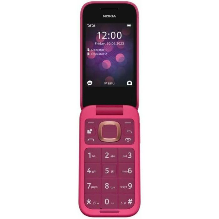 Teléfono Móvil Nokia 2660 FLIP Rosa 2,8" 128 MB 5