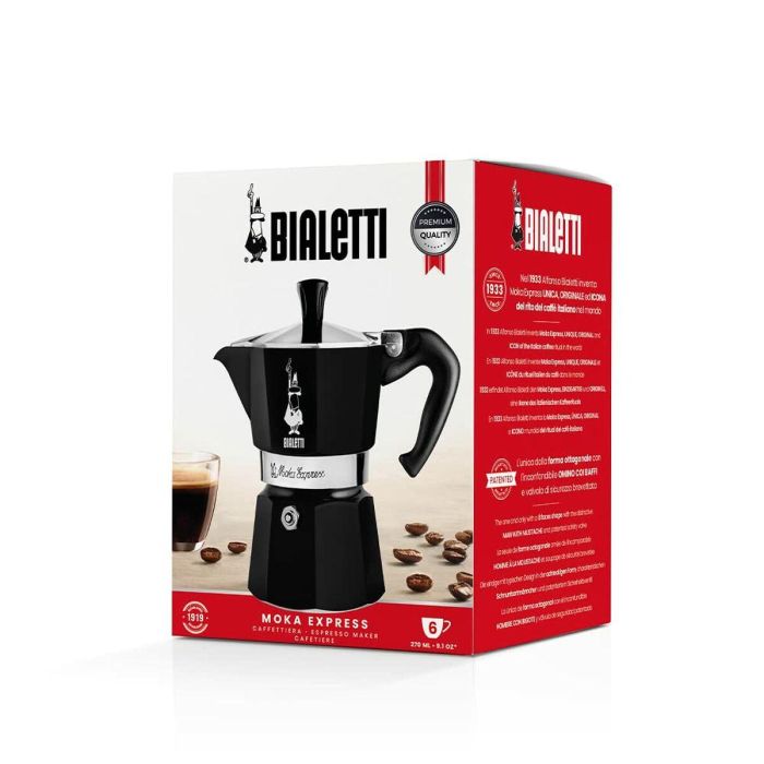 Cafetera Italiana Bialetti MOKA EXPRESS Negro 3