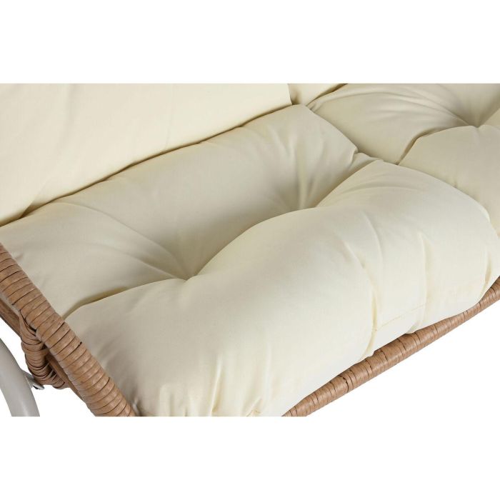 Sofa Terraza Y Jardin DKD Home Decor Beige Blanco 76 x 83 x 130 cm Set de 4 8