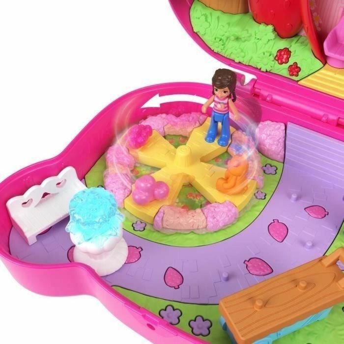 Polly Pocket HRD35 Caja Compacta Mini Muñeca, Temática Oso Fresa 5 Polly Pocket HRD35 Caja Compacta Mini Muñeca, Temática Oso Fresa 5